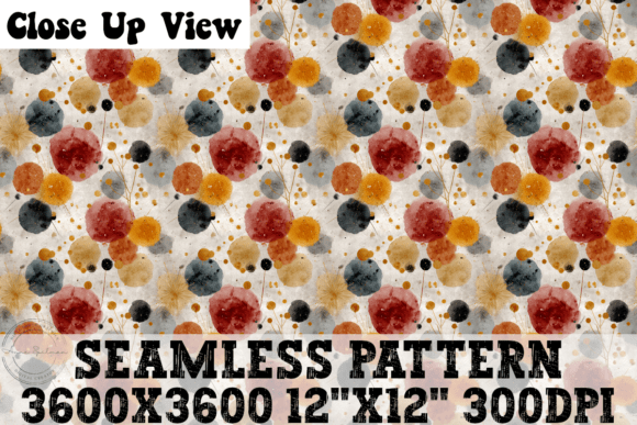 Abstract Floral Seamless Pattern Review for Real Embroidery