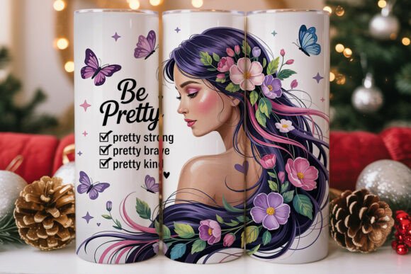 Be Pretty Floral 20oz Tumbler Wrap Review