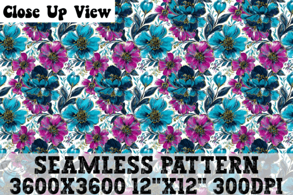 Blue Purple Floral Seamless Pattern: A Designer's Real-World Review