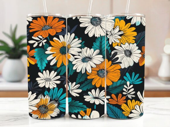 Bright Hippy Daisy Floral Flower Skinny Review