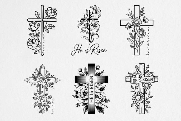 Christian Cross Floral SVG Bundle Review