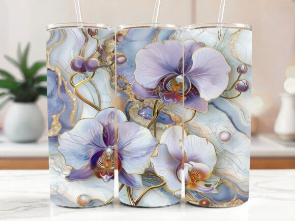 Floral Orchid Tumbler Wrap Digital: A Designer's Real-World Review