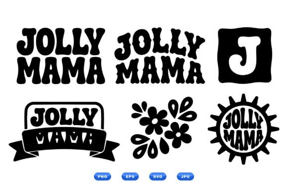 Jolly Mama Retro Floral SVG Review for Embroidery
