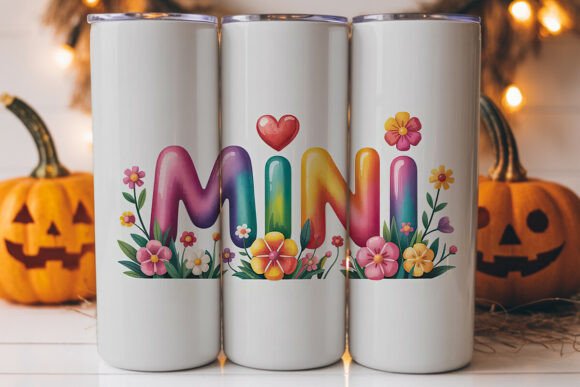 Mini Floral Tumbler Wrap 20oz