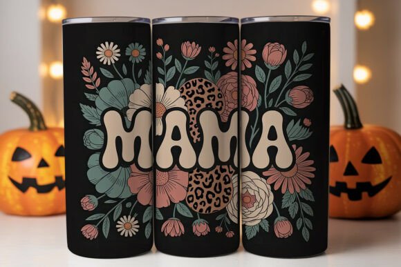 Retro Mama Floral 20oz Tumbler Wrap Review