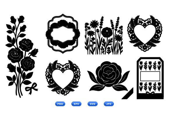 Romantic Floral SVG Collection Review