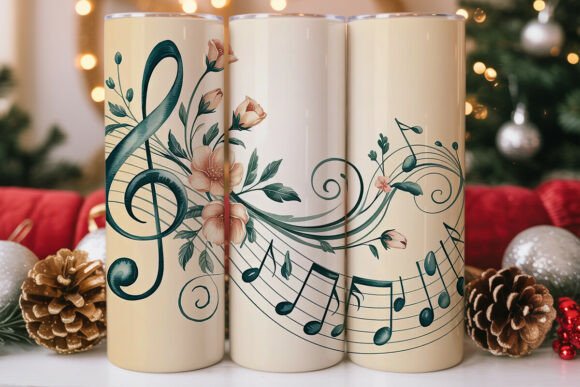 Watercolor Floral Music 20oz Tumbler Review